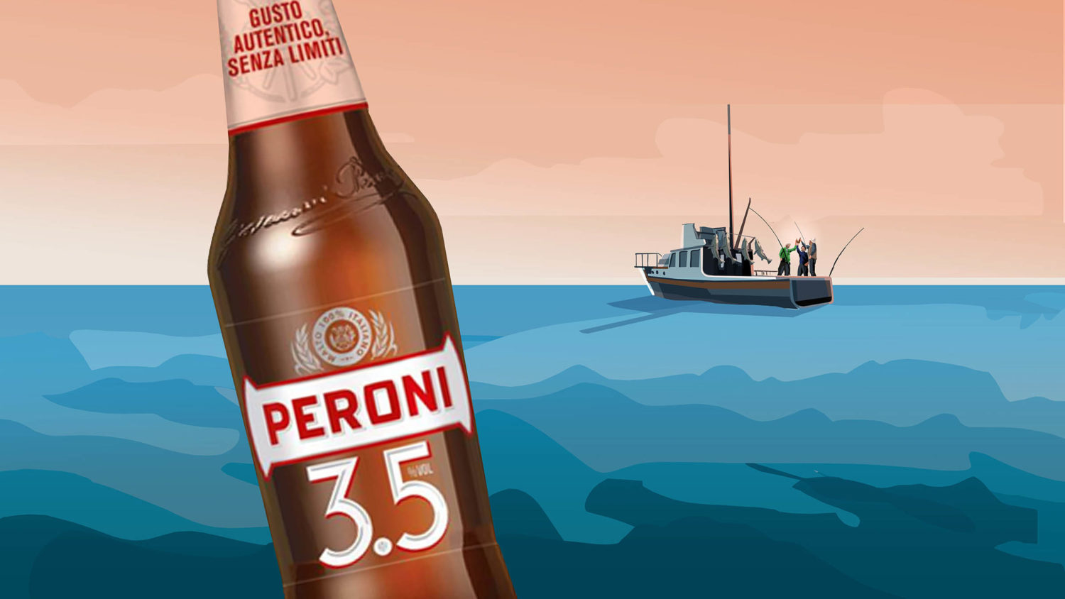 Eat Sleep And Design Peroni Fisherman Storyboard