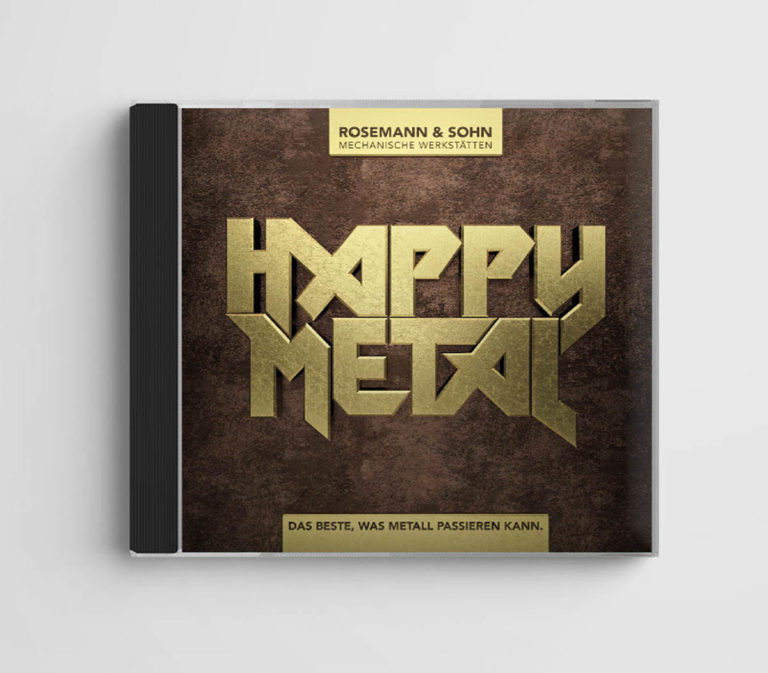 Eat Sleep And Design Rosmann & Srhn - Happy Metal CD